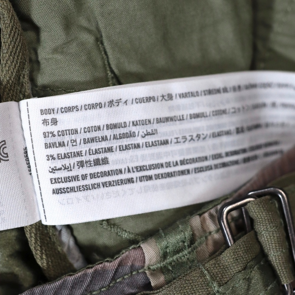Abercrombie & Fitch Vintage Cargo Pants Womens 29 Camo Green Utility Y2K Multi - Picture 12 of 14
